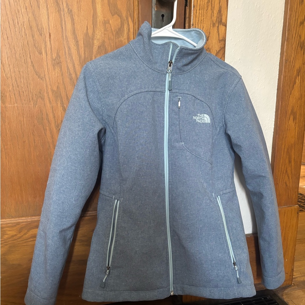 The North Face Light Blue Jacket - Picture 6 of 9